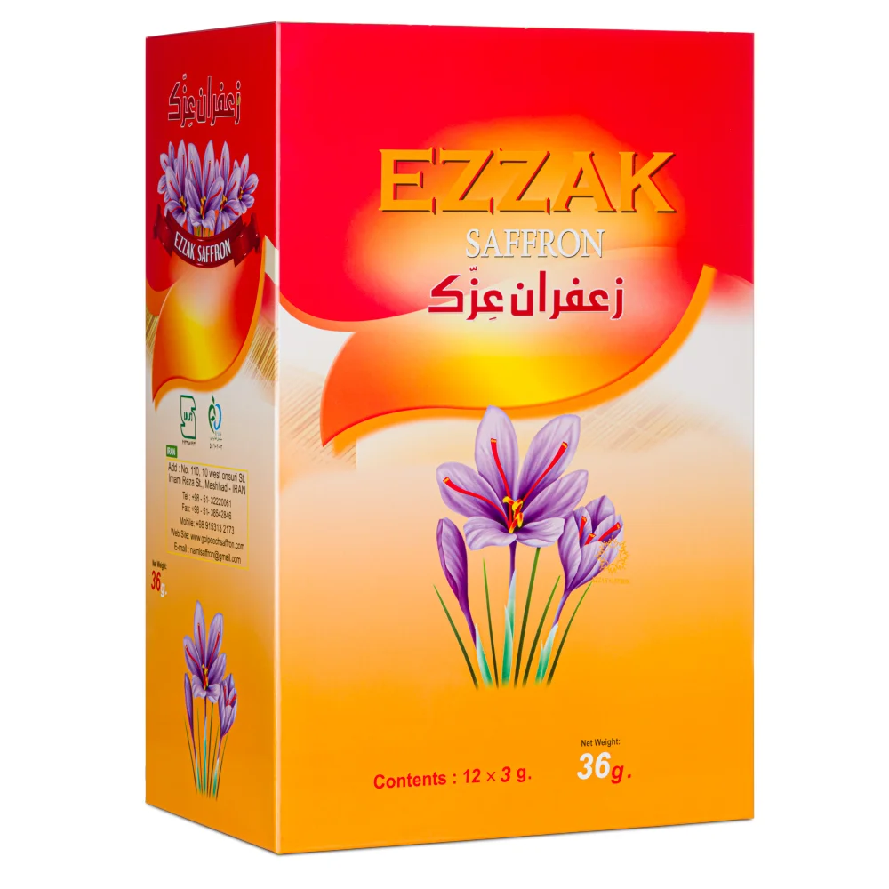 Ezzak Golpeech Saffron 36 g package