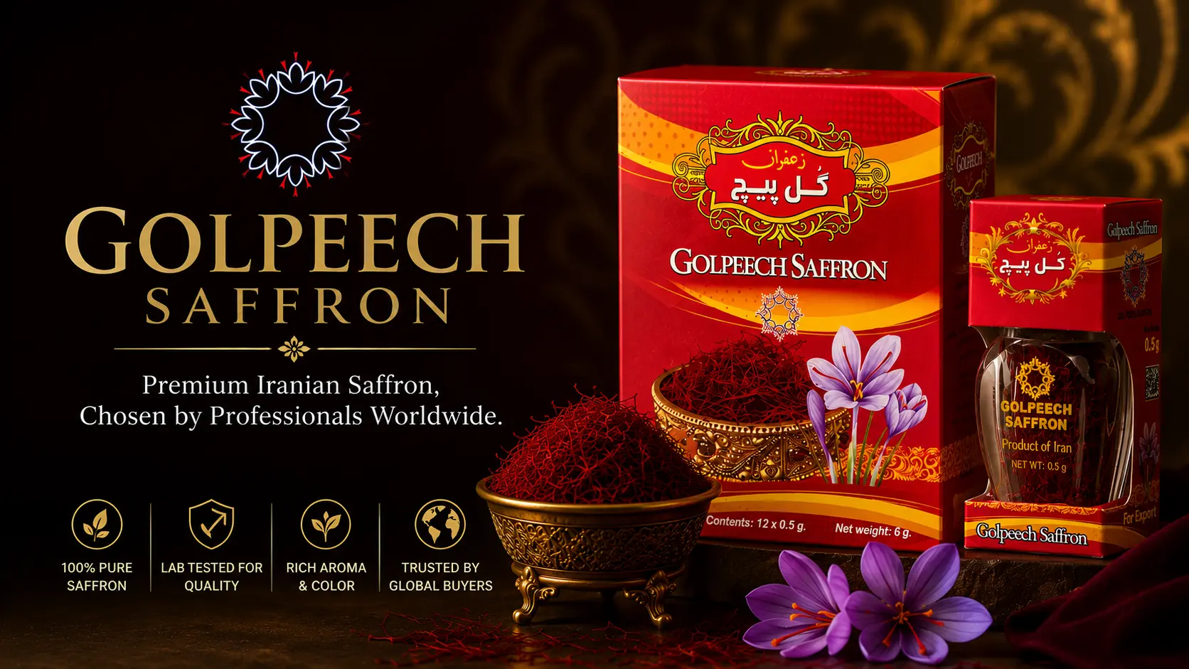 Golpeech Saffron - Saffron Grades
